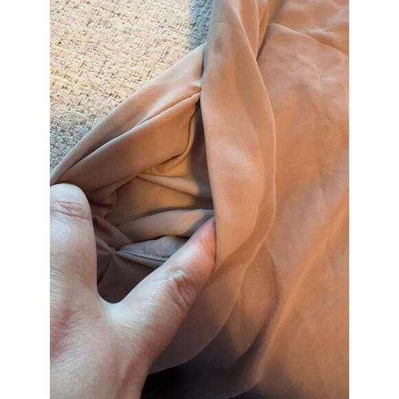 NWT Azazie Formal Floor Length Dress Women's Size A4 / US 4 Champagne Taupe - Picture 12 of 12